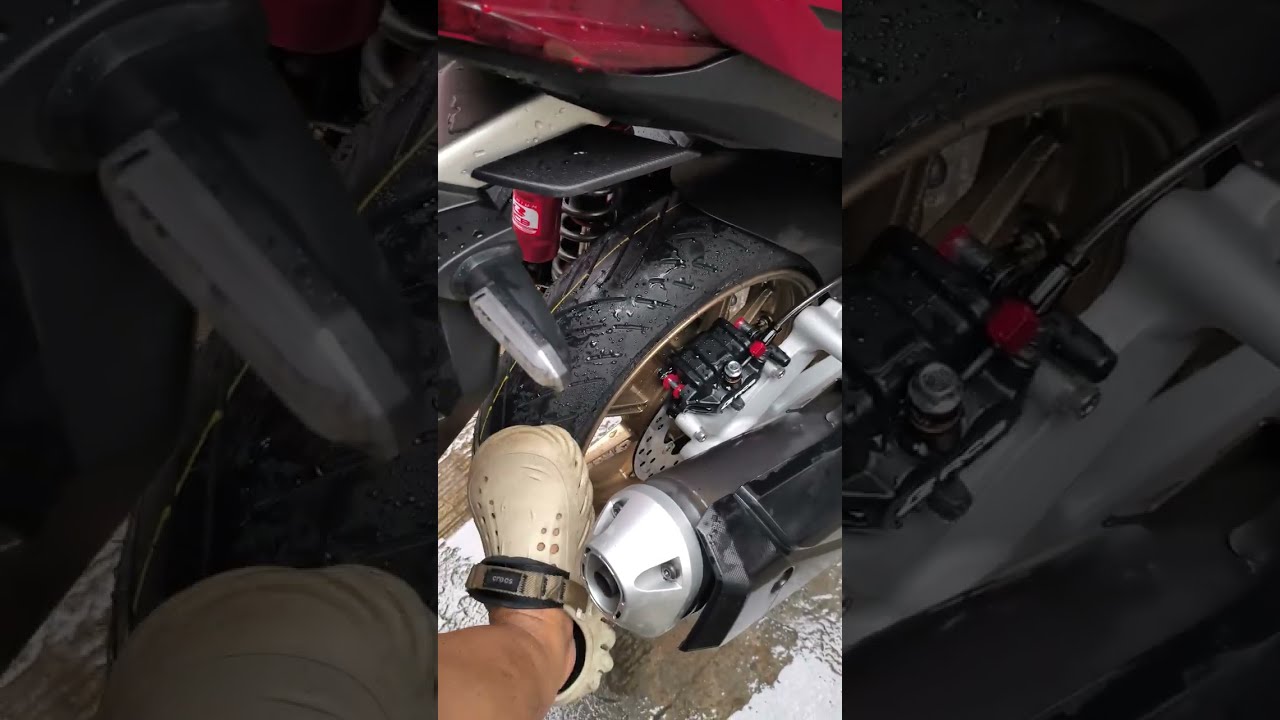 CLICK 160 REARDISC BRAKE CONVERSION
