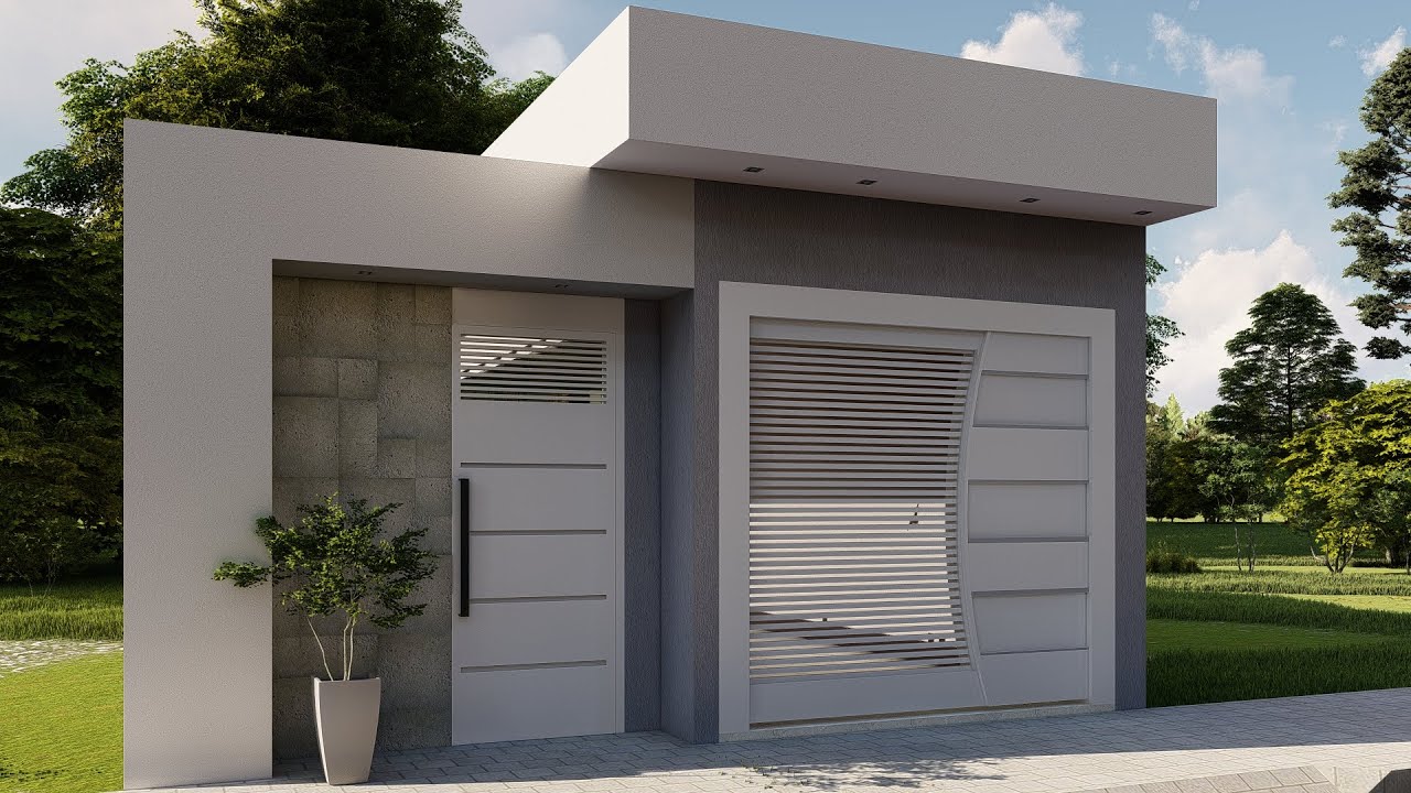CASA EM L | DOIS QUARTOS e PISCINA !!! | 77,65 M² De área construída !!!