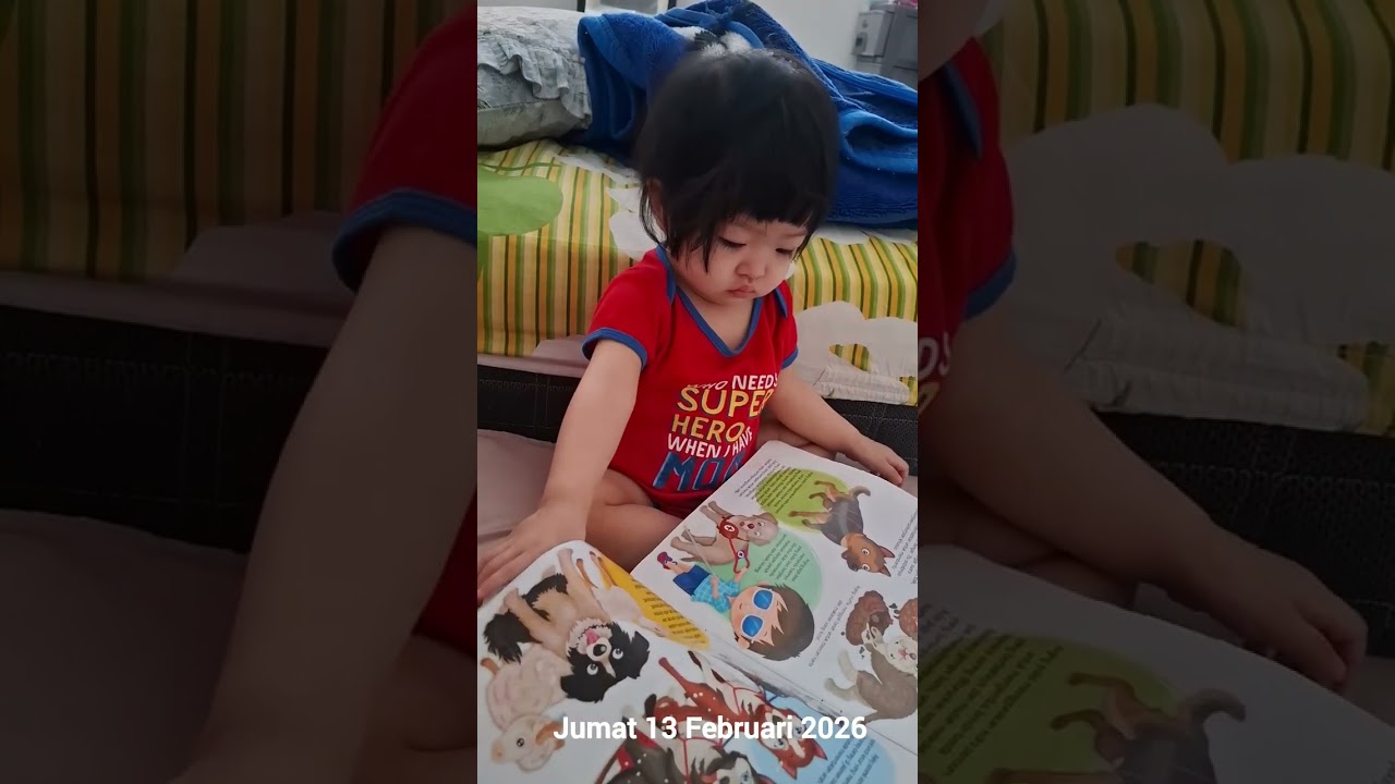 BABY HARPER SUKA BACA BUKU