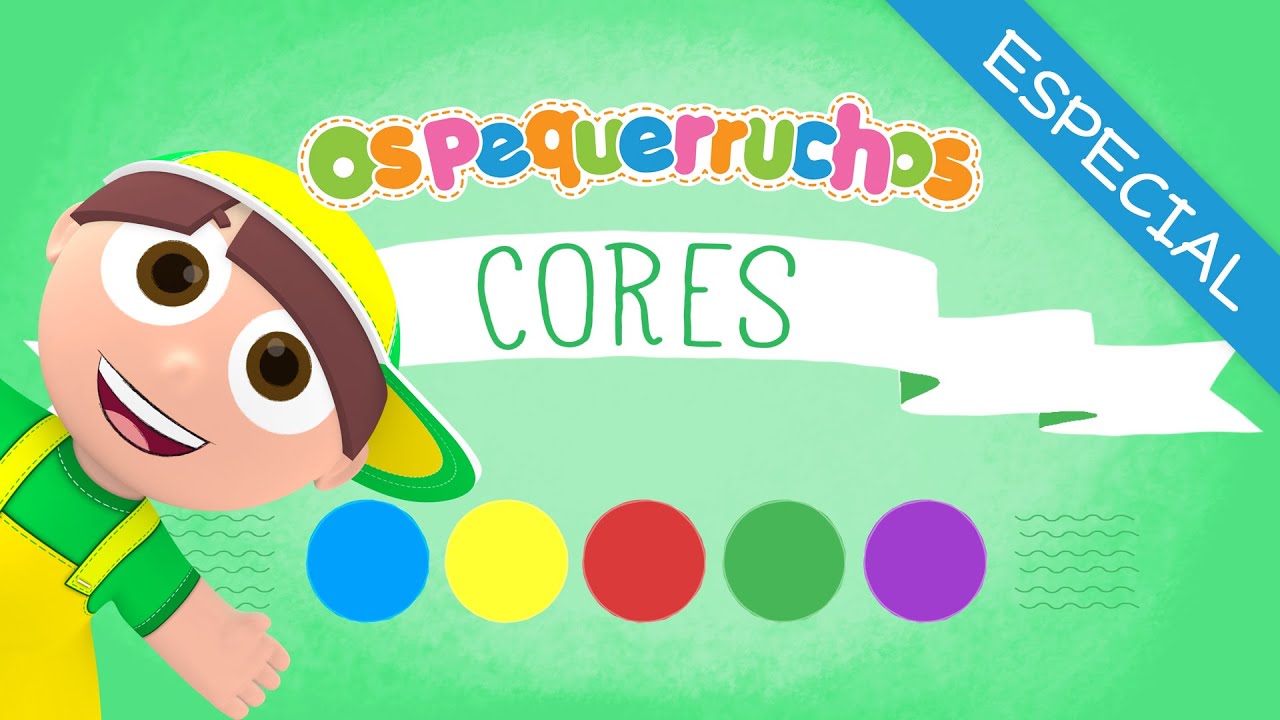 Especial Os Pequerruchos Almanaque - Cores (azul, amarelo, vermelho, verde e roxo)