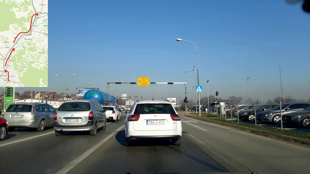 Banjaluka - Doboj, (M16 E661 9. januar M17) januar 2020.