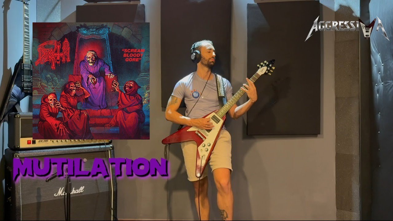 Death - Mutilation - guitar cover #043