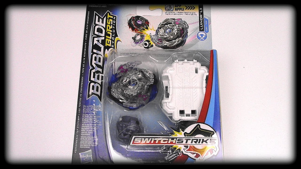 LUINOR L3 UNBOXING & TEST BATTLES!! Hasbro Beyblade Burst Evolution SwitchStrike