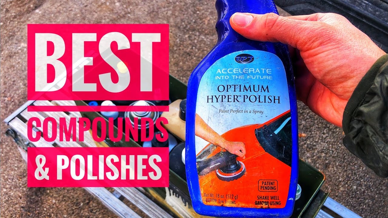 Best compounds and polishes for auto detailing?
