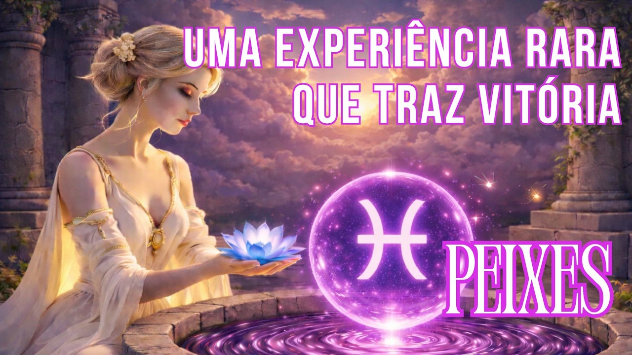 PEIXES ♓️UMA EXPERIÊNCIA RARA QUE TRAZ VITÓRIA  #signos  #peixes #baralhocigano