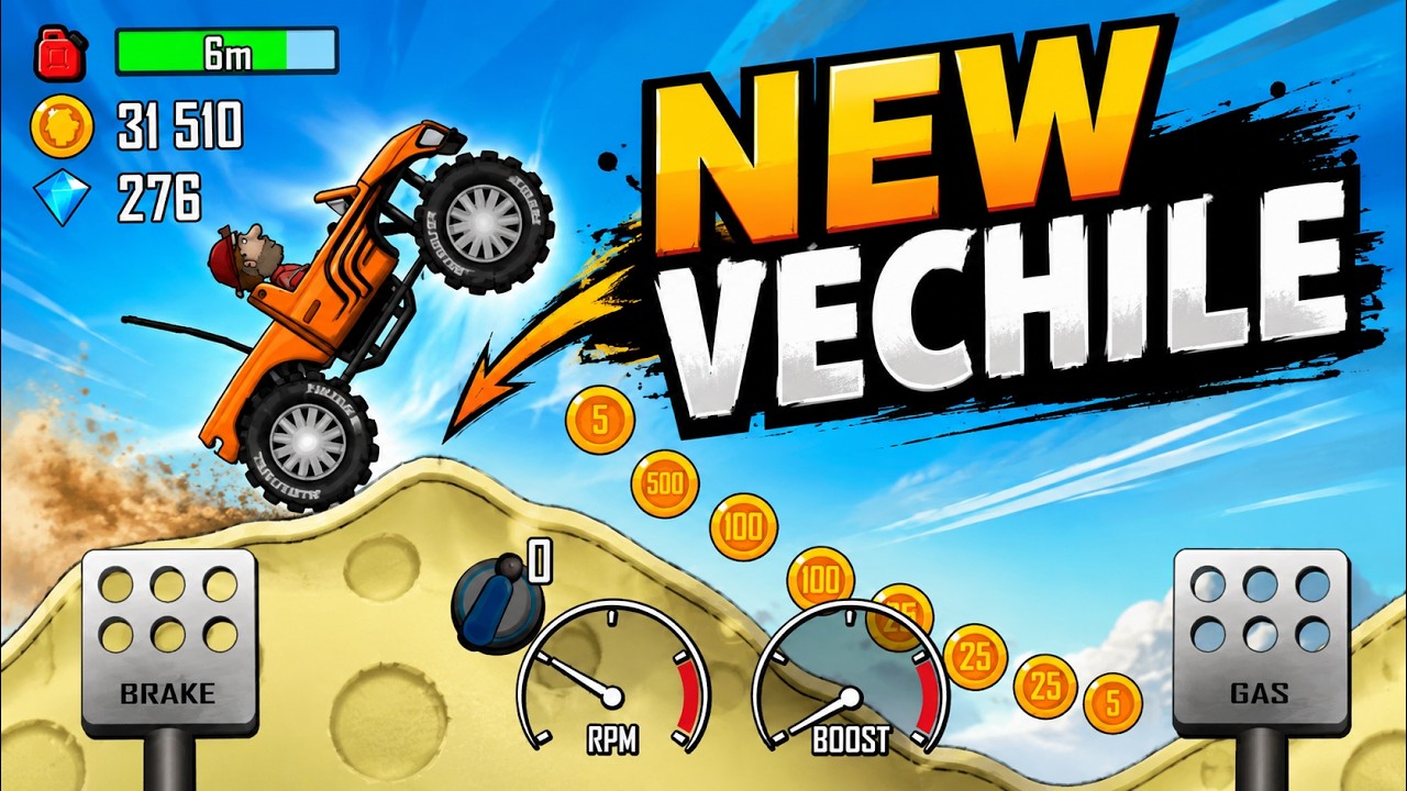 Hill Climb Racing Gameplay Walkthrough Part 5