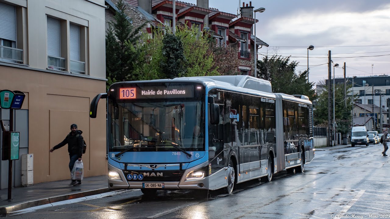 [RATP] Les MAN Lion’s City 18 Efficient Hybrid