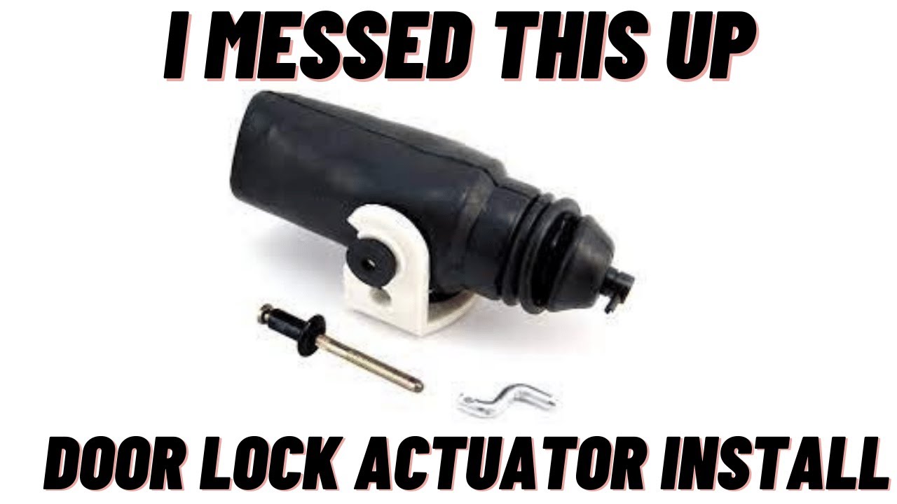 Foxbody door lock actuator install. I have no more patience