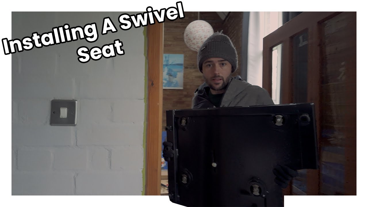 Installing a swivel seat in our campervan (and fixing the Windows) 🛠️ (Van Build Ep09)
