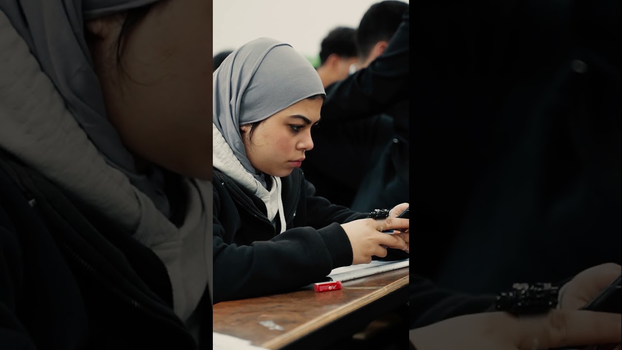 حصري من الشامل 🧐أجواء كلها اجتهاد وتركيز 📝والطلاب بيقدموا أفضل ما عندهم...