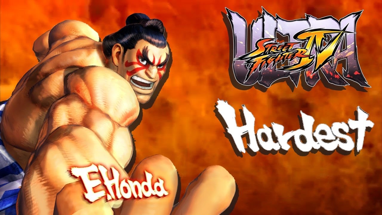 Ultra Street Fighter IV - E.Honda Arcade Mode (HARDEST)