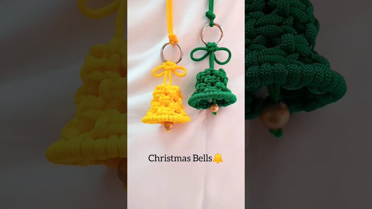 DIY Christmas Decor! Christmas bells decoration🎄 