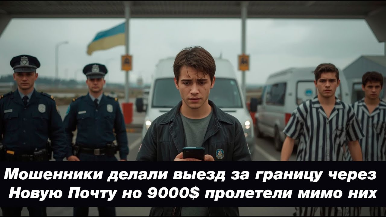 Мошенники делали выезд за границу через Новую Почту но 9000$ пролетели мимо них часть 2
