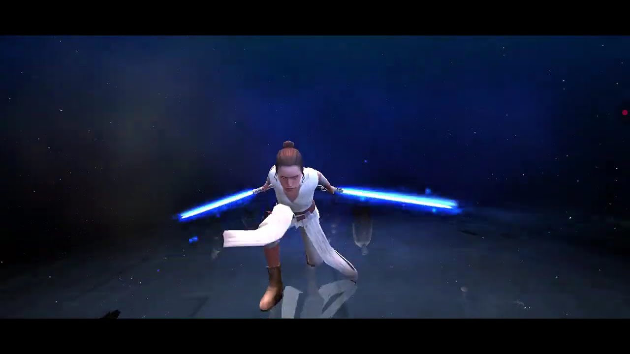 Cere/Malicos/SK/Maul/9th (75% AP) vs. Rey/Ben/B/JTR/GK (L9 Barriss, -75% dmg, 15% HP, 380% D): 4 ban