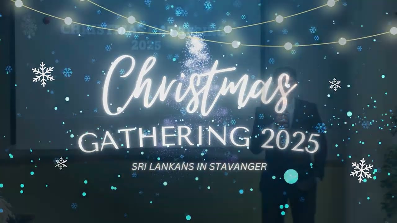 Christmas Gathering 2025 - Sri Lankans in Stavanger