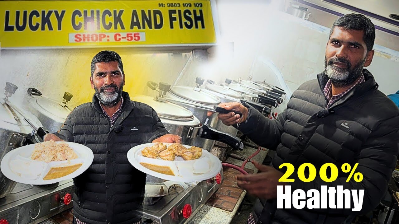 Amritsar’s Best Protein Chicken 🔥, Full Steamed Chicken, Chicken Curry, Kharore Soup | Indian Food 