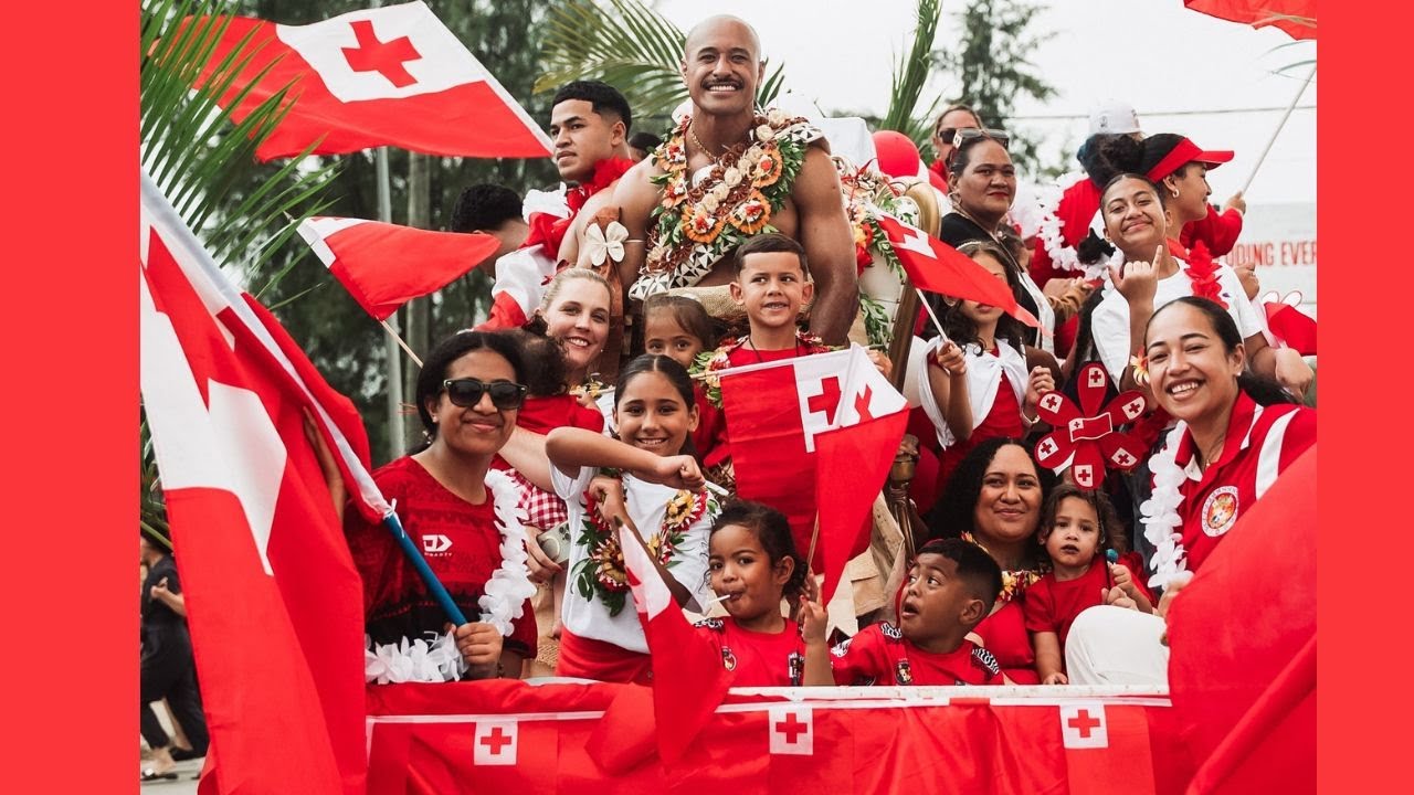 🇹🇴 Tonga Rugby League ❤️ Tonga XIII Float Parade ❤️‍🔥 Mate Ma'a Tonga ✨ Nuku'alofa Kingdom of Tonga