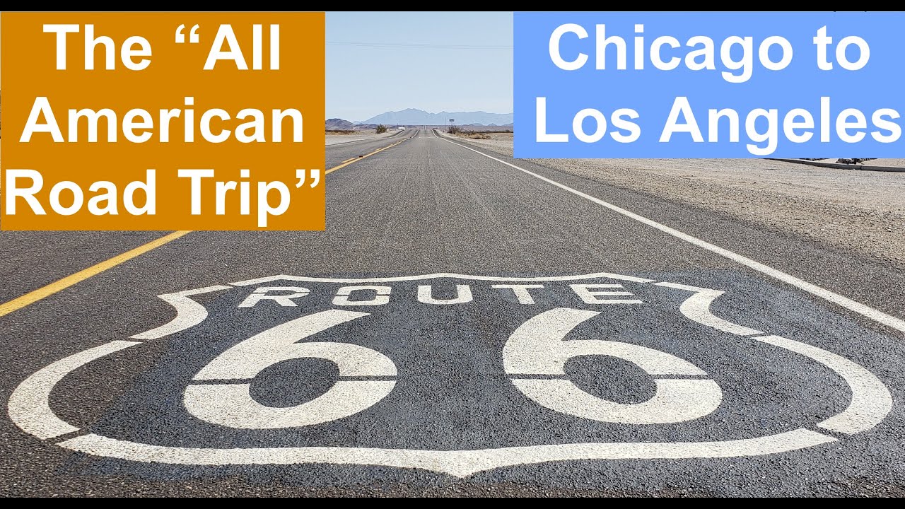 Route 66 Motorcycle Tour with Orange & Black
