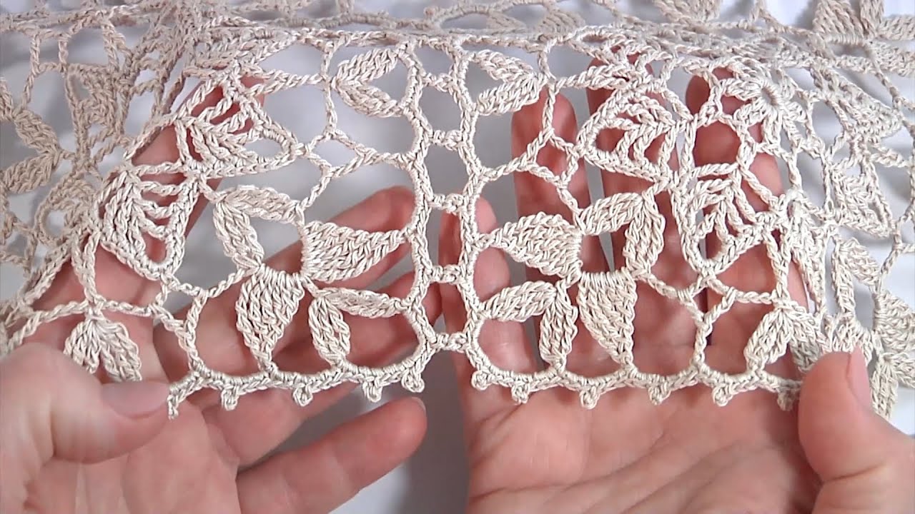 Mega Beauty Crochet!!! Complex Stitches/Unusual Lacy Crochet Motif/How to join Crochet Motifs