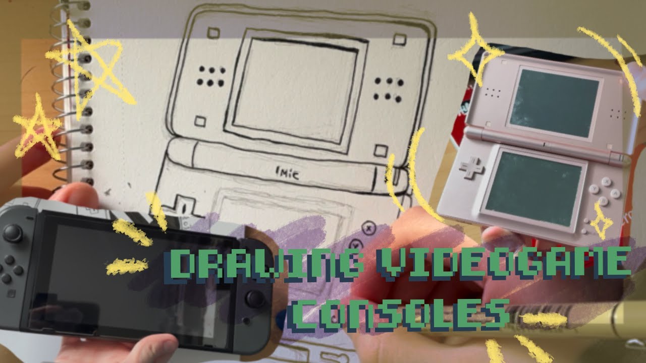 Drawing My Video game Consoles! (Draw with Me!)