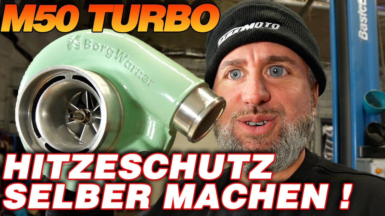 HITZESCHUTZ selber machen ? CHINA Werkzeug Turbo Thermoisolierung Tutorial für M50 Turbo Projekt
