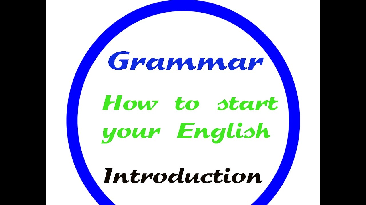 Grammar-Introduction