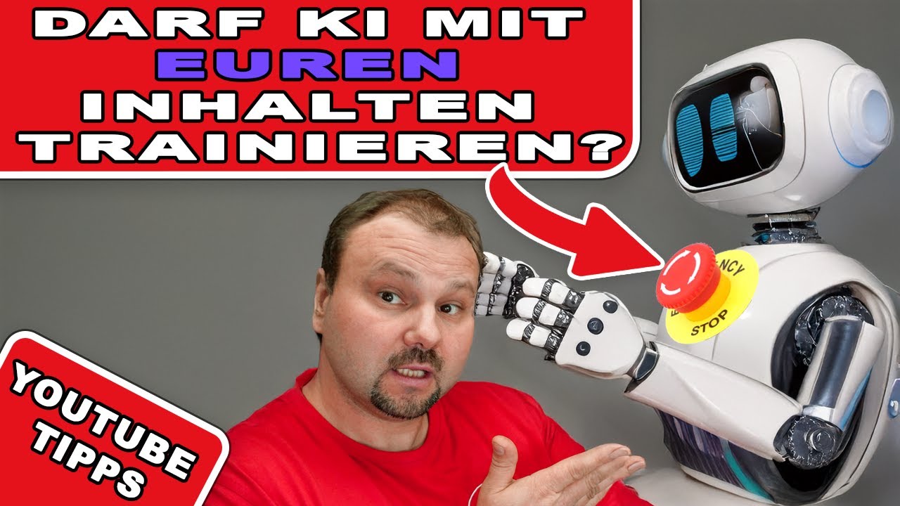 Drittunternehmen erlauben KI‑Modelle mit euren Kanalinhalten zu trainieren? Ein- und Ausschalten.