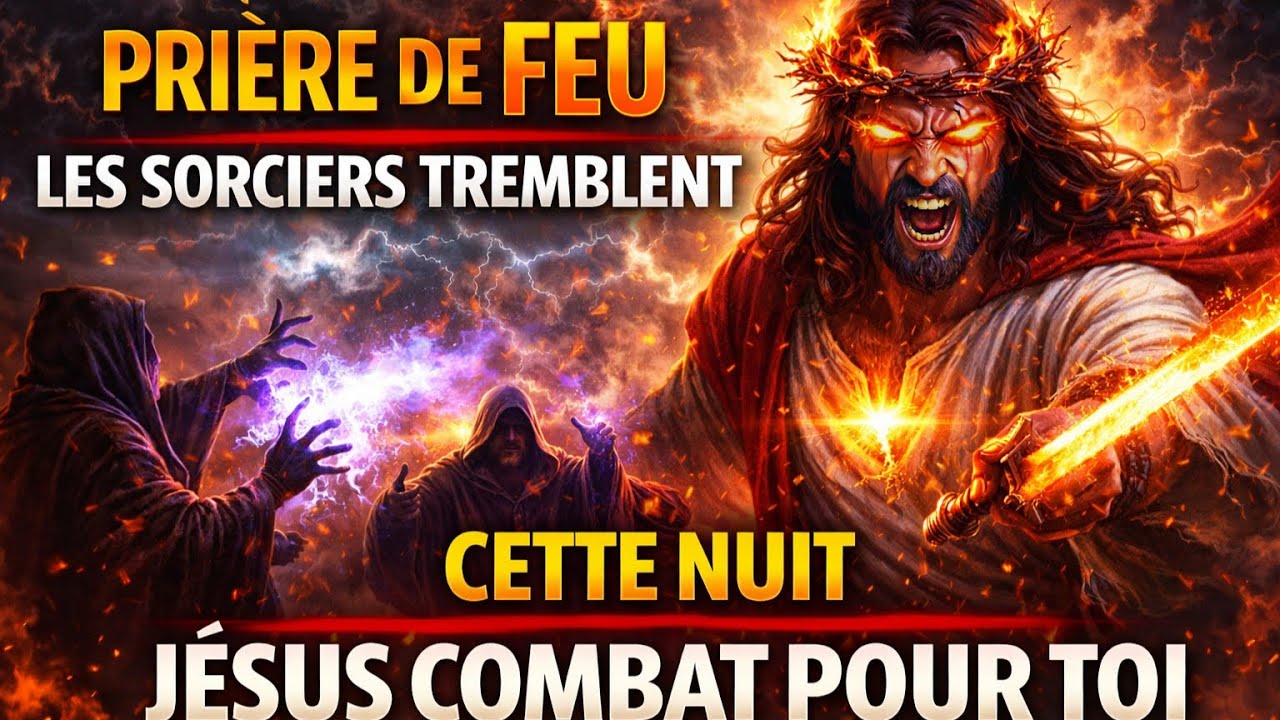🔥 PRIÈRE PUISSANTE DE COMBAT SPIRITUEL | DIEU COMBAT LES SORCIERS ET LES ESPRITS DU MAL