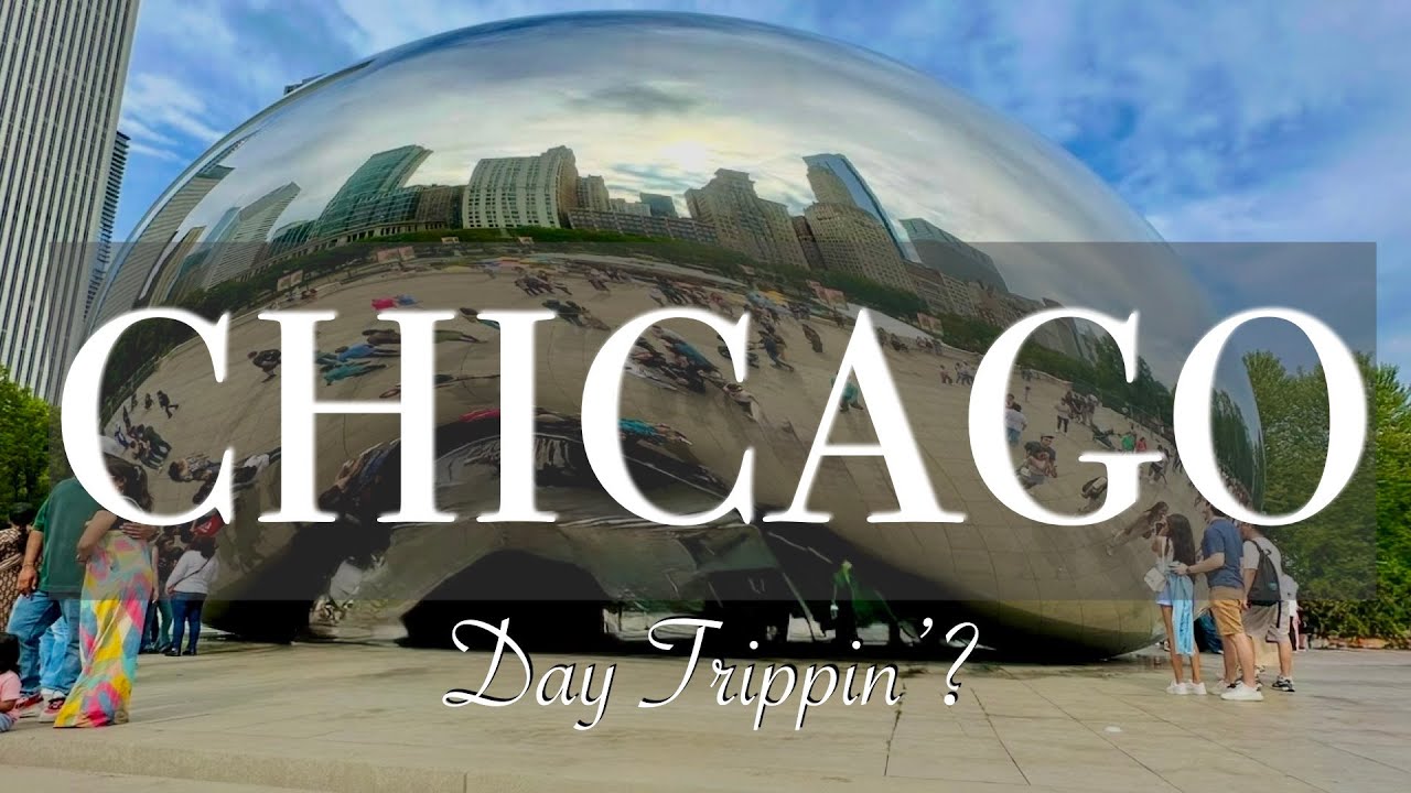 CHICAGO DAY TRIP VLOG! Chicago Bean, Boat Ride, Riverwalk, 360 Chicago | MANDISIMO