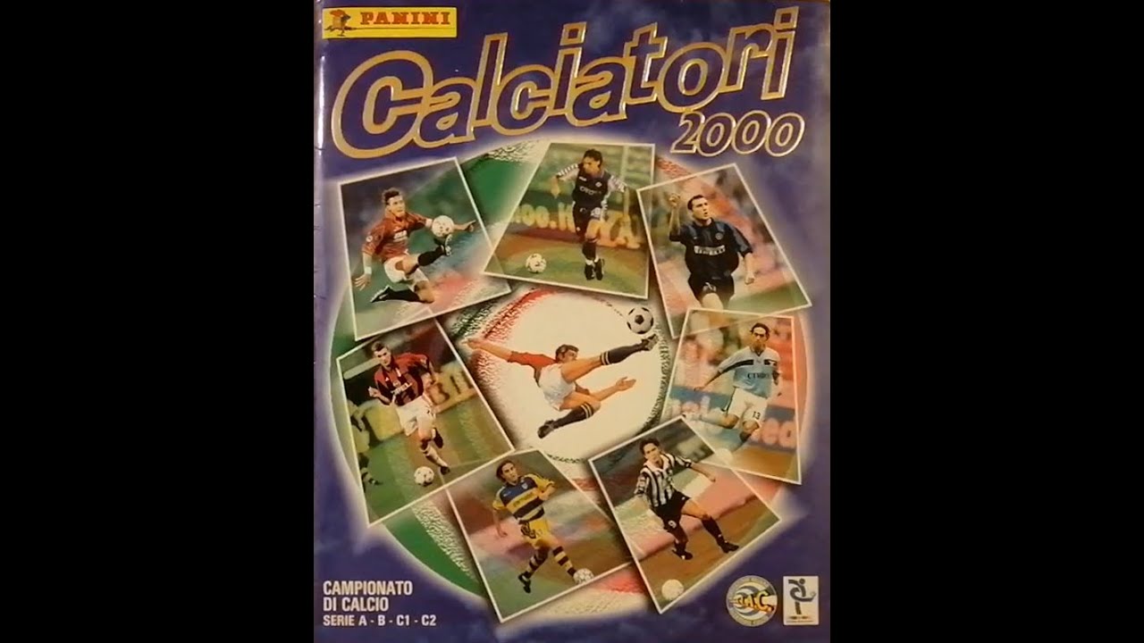VIDEO Album figurine Calciatori Panini 2000