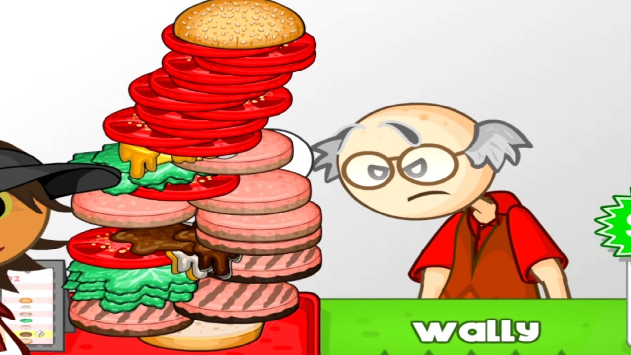 i went clinically insane playing papa's burgeria