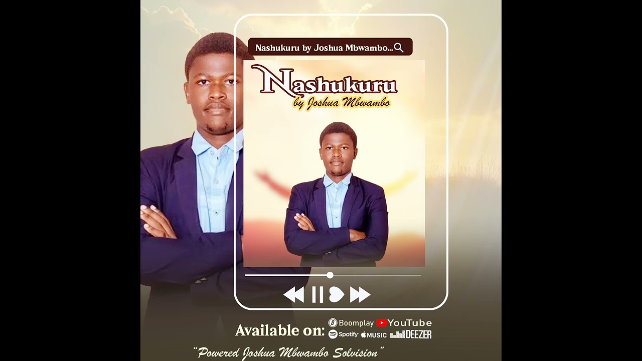 Joshua Mbwambo - Nashukuru (Official Audio) #japhetzabron #gospelmusic #music #christianmusic #love 