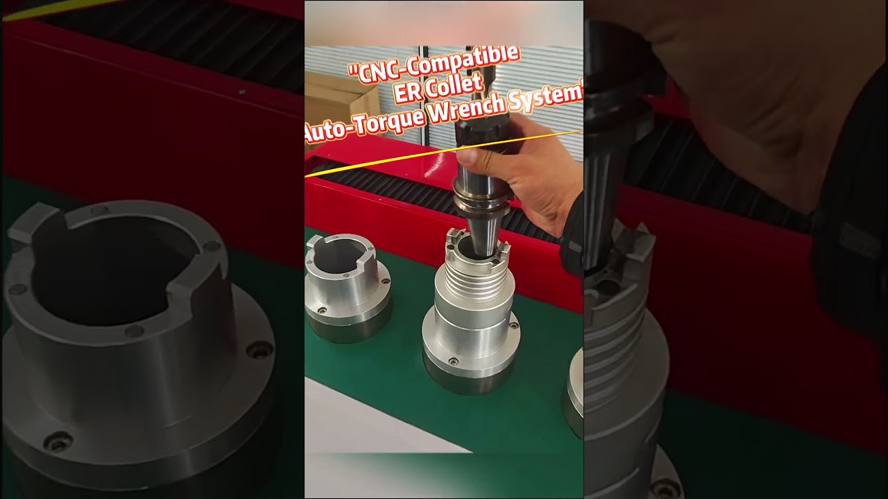 Do you like this Multifuntion tool holder Wrench system? #CNC#ERCollet#machinery #cnc #cncmachine