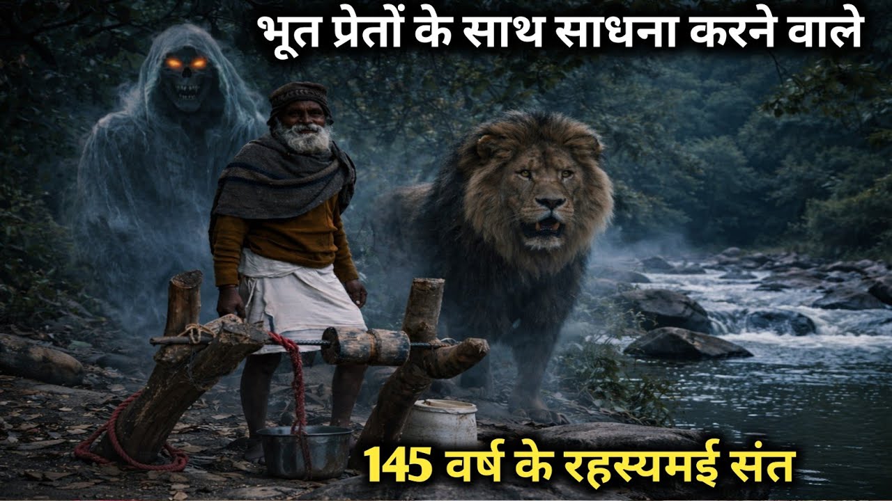 एकांत जंगल में भूत प्रेतों के साथ साधना करने वाले 145 वर्ष के रहस्यमई संत #saint #aghoribaba 