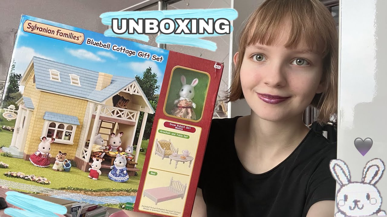 Sylvanian Families Bluebell Cottage Gift Set - UNBOXING