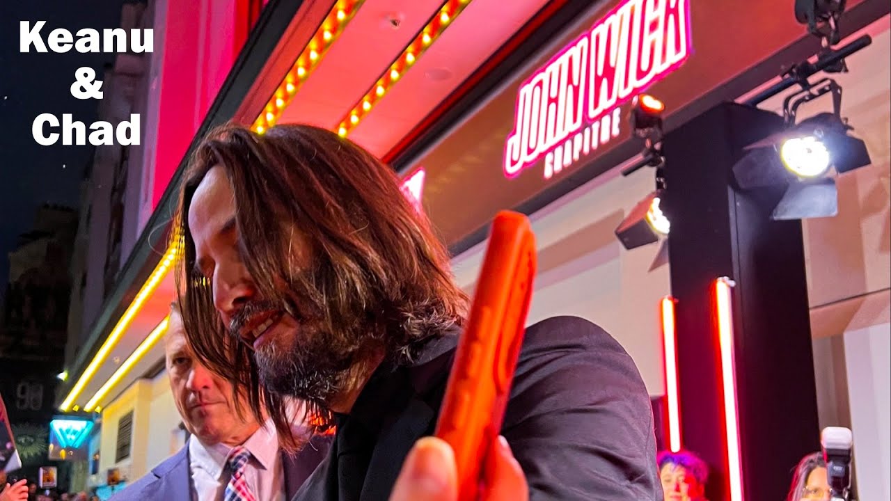 Keanu & Chad at Le Grand Rex, John Wick 4 Paris Premiere - Additional Clips - 0ozen