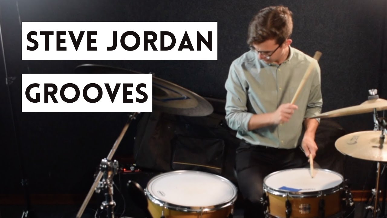 5 Drum Beats from Steve Jordan - Famous Drummer Grooves
