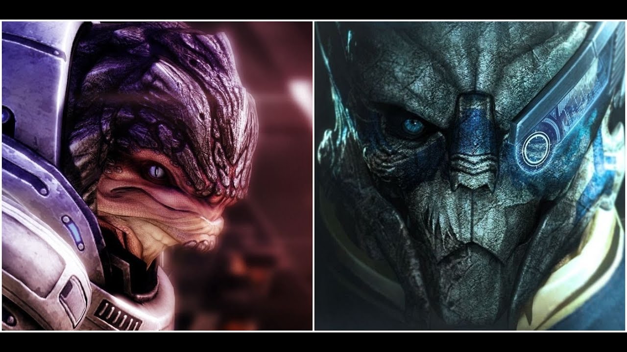 Mass Effect 2 - Garrus and Grunt have the plague