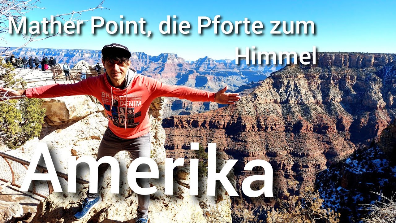 Mather Point, die Pforte zum Himmel , Amerika 🇺🇸 im Januar 2022