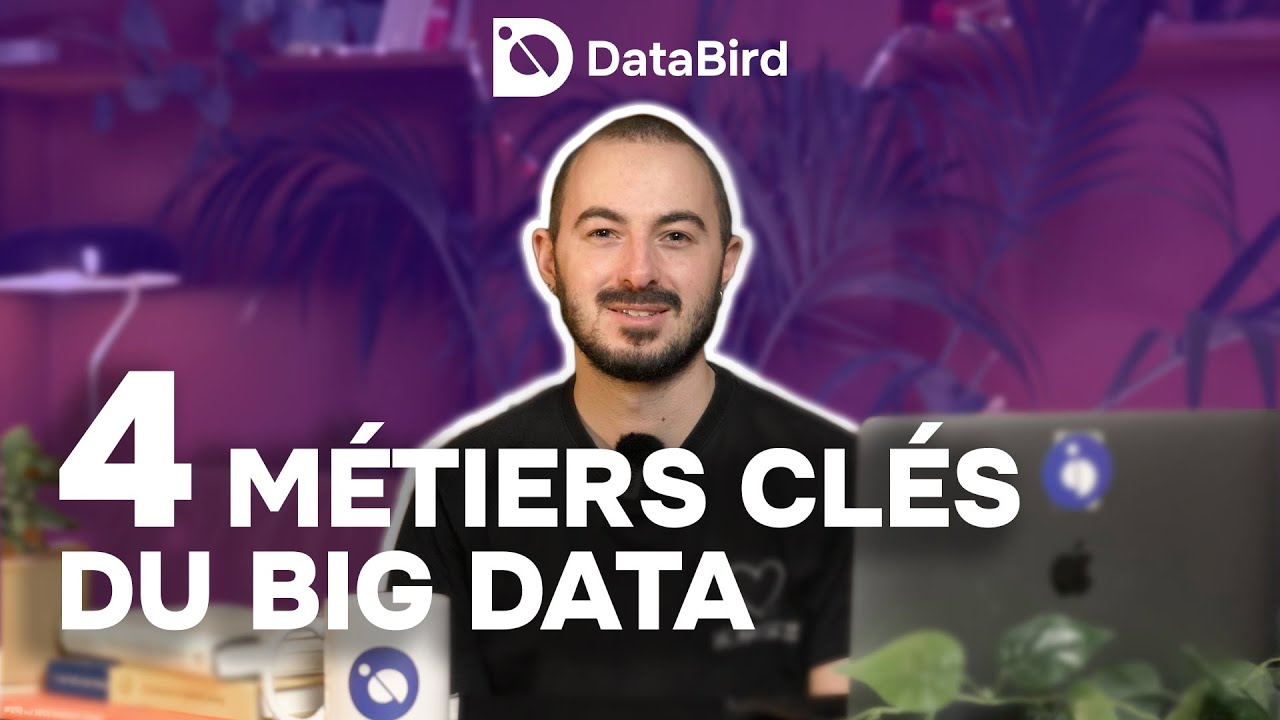 🚀 Les 4 métiers clés du Big Data !