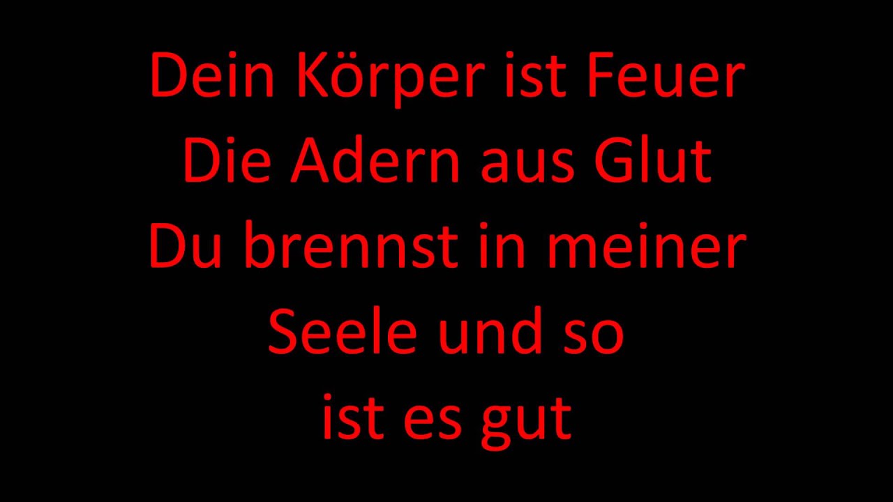 Eisbrecher Rot wie die Liebe lyrics