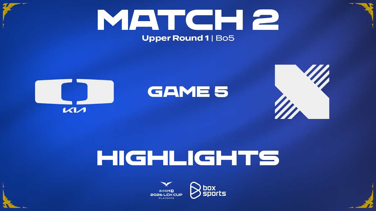 Highlights DK vs DRX | Game 5 | Round 1 | Playoffs LCK CUP 2026