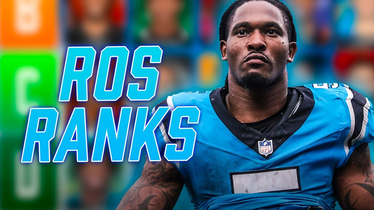 Rest Of Season Fantasy Football Rankings (Every Position)