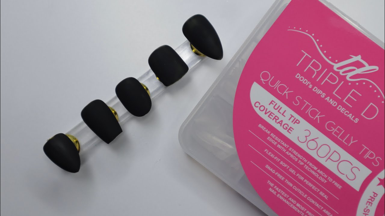 New Full Coverage Nail Tip Extensions | Triple D