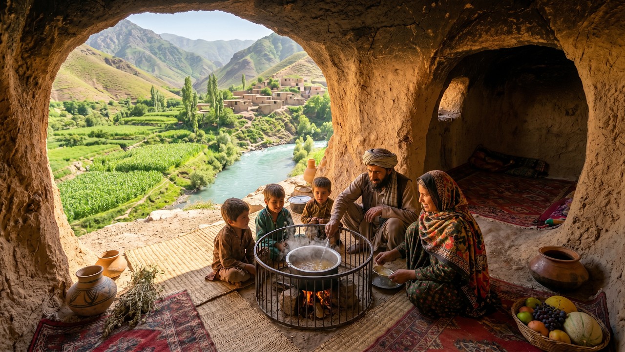 This Afghanistan Nomadic Family's Daily Life and Cooking Will Leave You SPEECHLESS