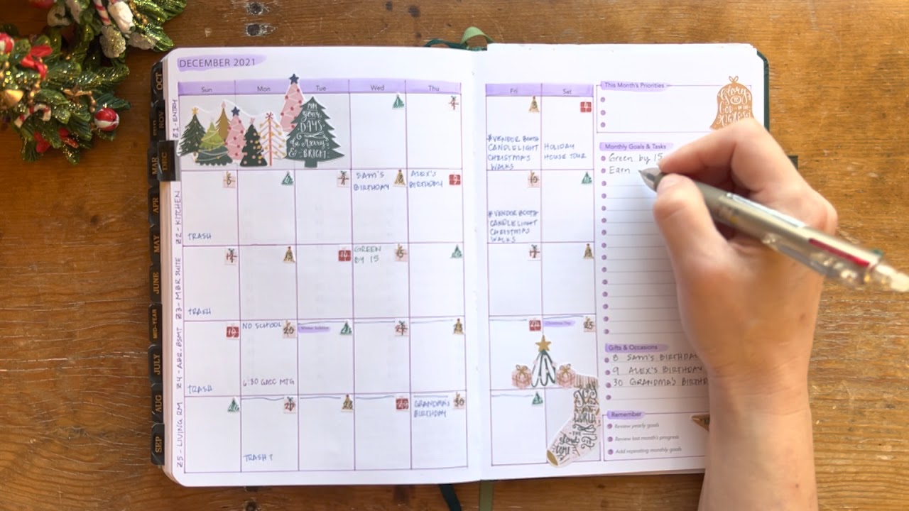 December Unbound Planner Setup | Plan With Me