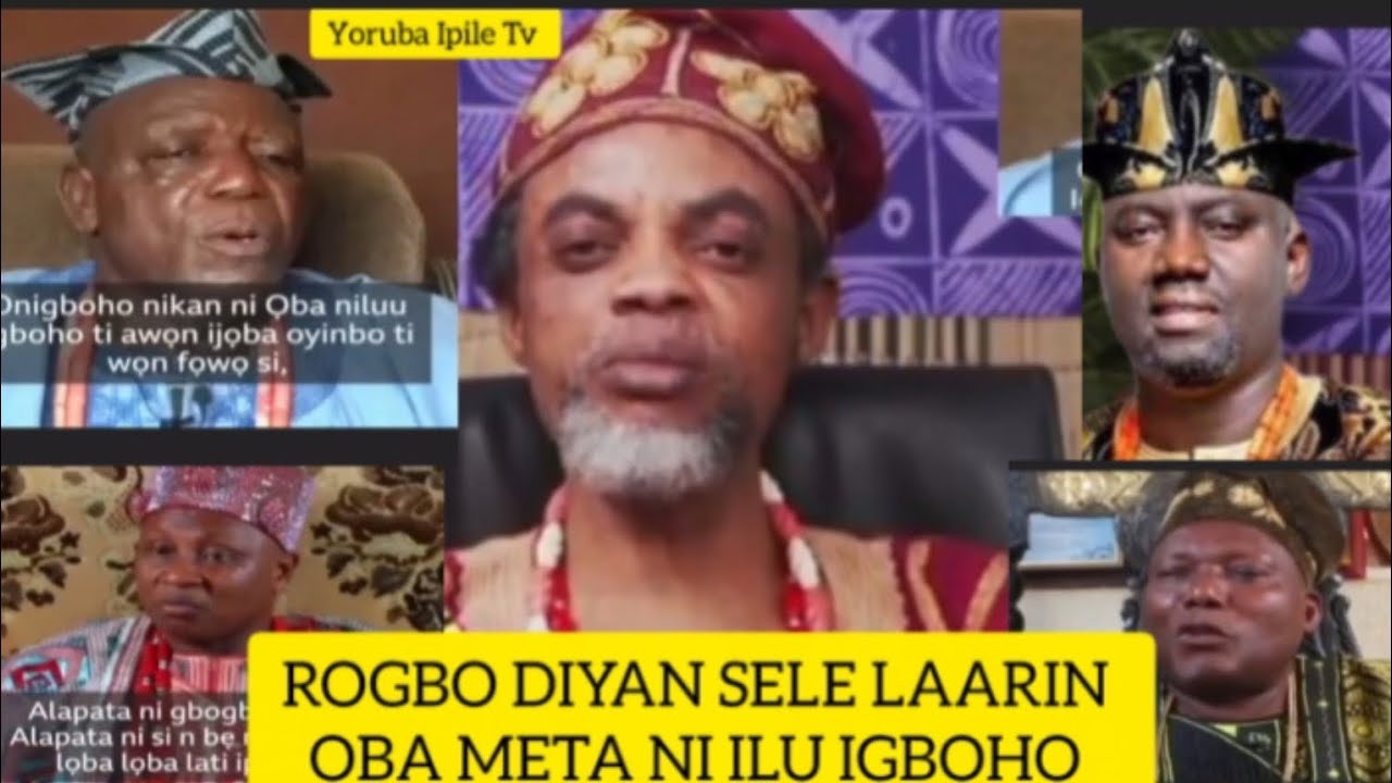 ROGBO DIYAN SELE LAARIN OBA META NI ILU IGBOHO #trendingnews #stitchtricks #makemefamous 