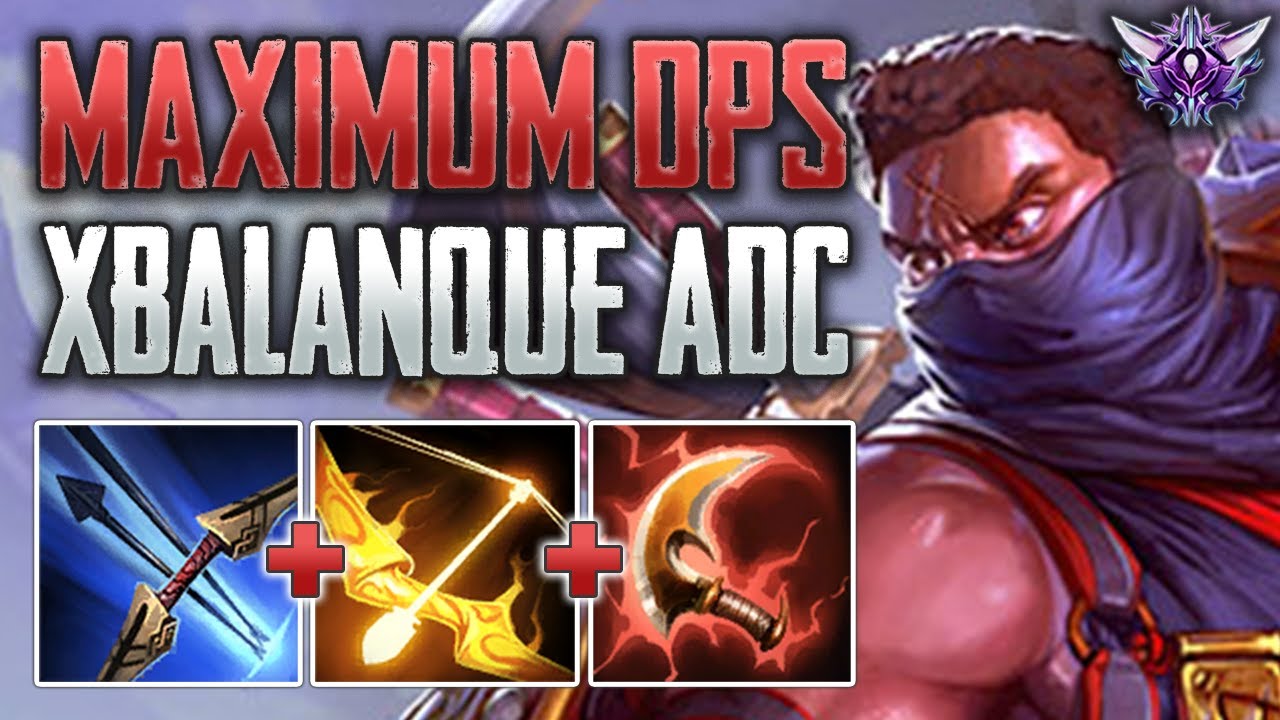 MAXIMUM DPS BUILD! Xbalanque ADC Gameplay (SMITE Masters Ranked Conquest)