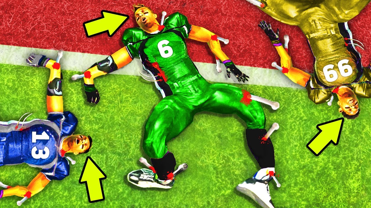 When you try to injure EVERY star player in a season in Blitz: The League II