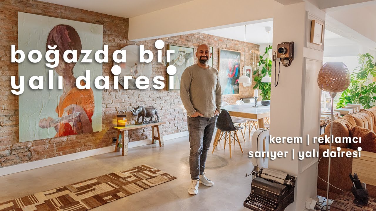 Salonu İstanbul Boğazı'na Çıkan Yalı Dairesi